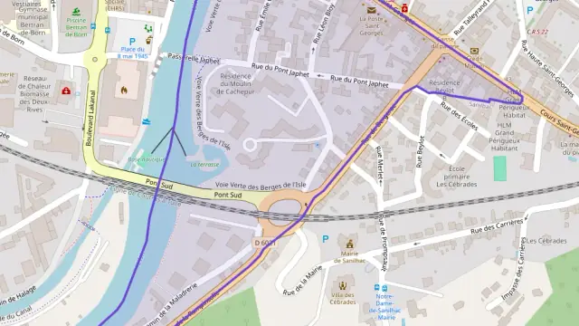 Appartement 55 m² trois pièces à vendre à Périgueux