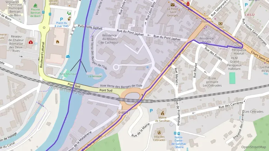 Appartement 40 m² deux pieces à vendre à Périgueux