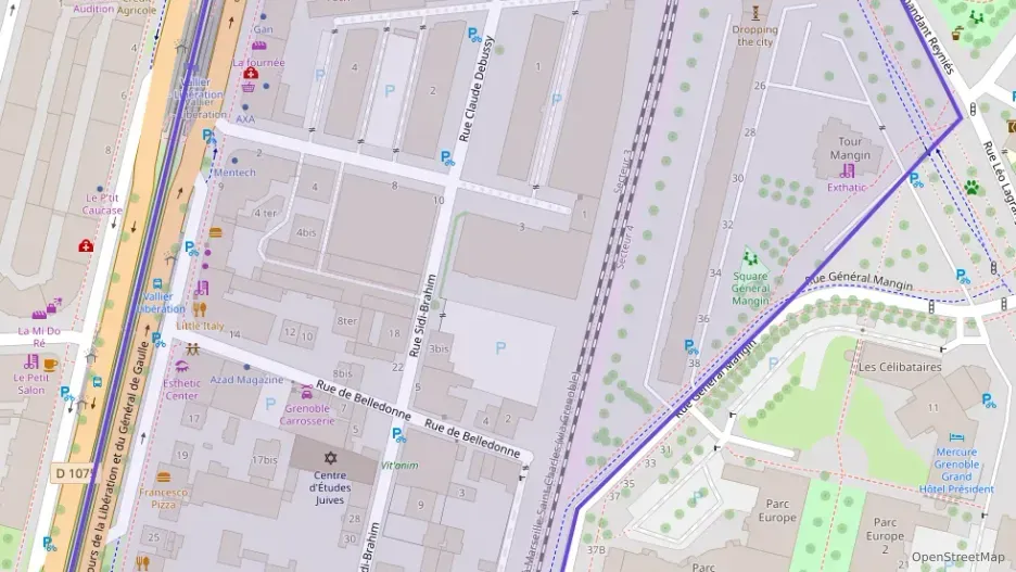 Appartement 34 m² une piece à vendre à Grenoble