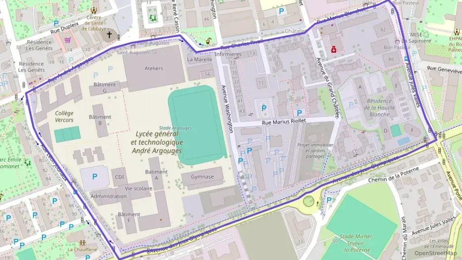 Appartement 50 m² une piece à vendre à Grenoble