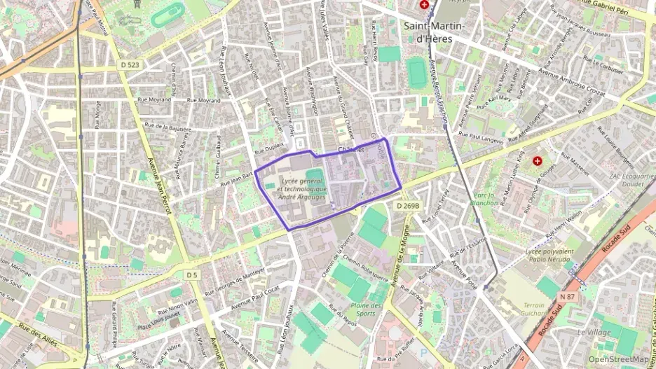 Appartement 50 m² une piece à vendre à Grenoble