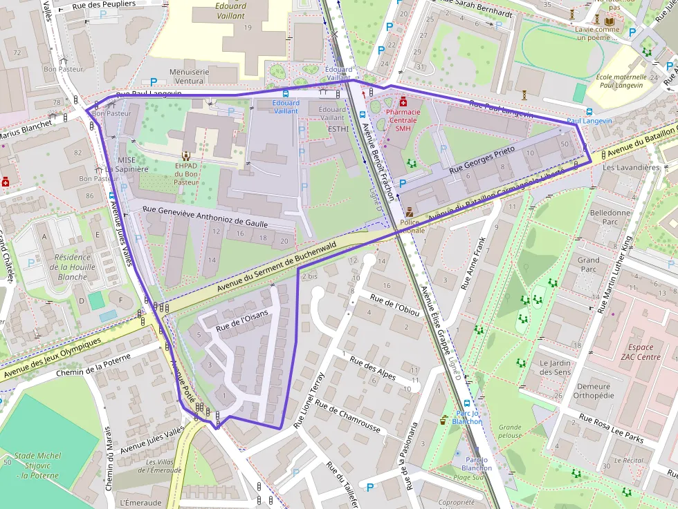 Appartement 84 m² quatre pièces à vendre à Saint-Martin-d`Hères Appartement 84 m² quatre pièces à vendre à Saint-Martin-d`Hères