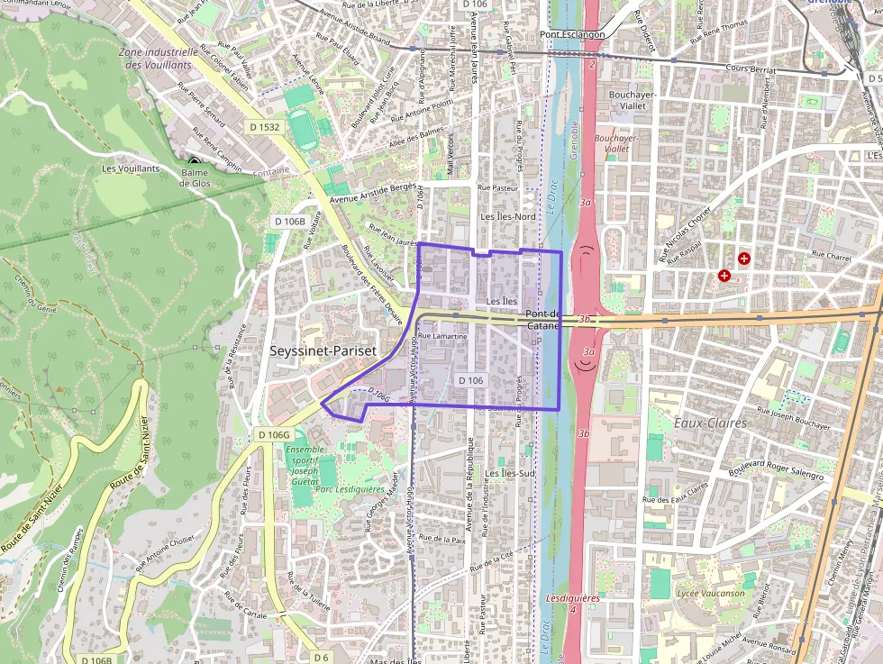 Appartement 81 m² trois pièces à vendre à Seyssinet-Pariset