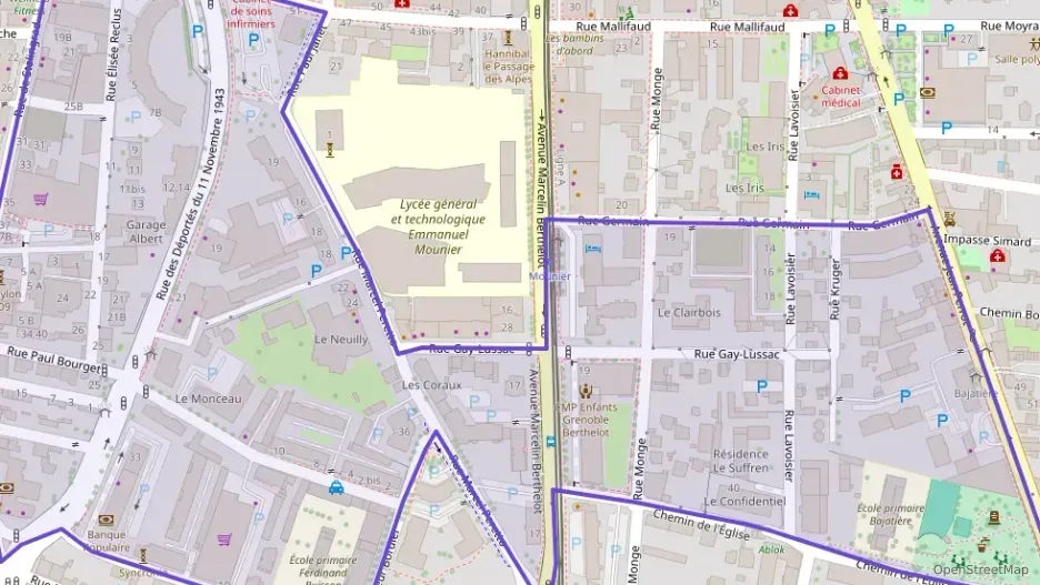 Appartement 41 m² deux pieces à vendre à Grenoble