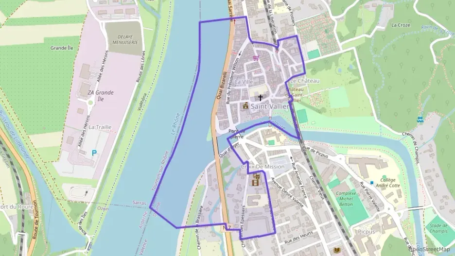 Appartement 59 m² une piece à vendre à Saint-Vallier