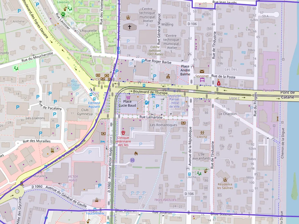 Appartement 53 m² trois pièces à vendre à Seyssinet-Pariset