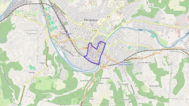 Appartement 30 m² deux pieces à vendre à Périgueux