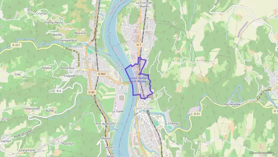 Appartement 30 m² deux pieces à vendre à Saint-Vallier