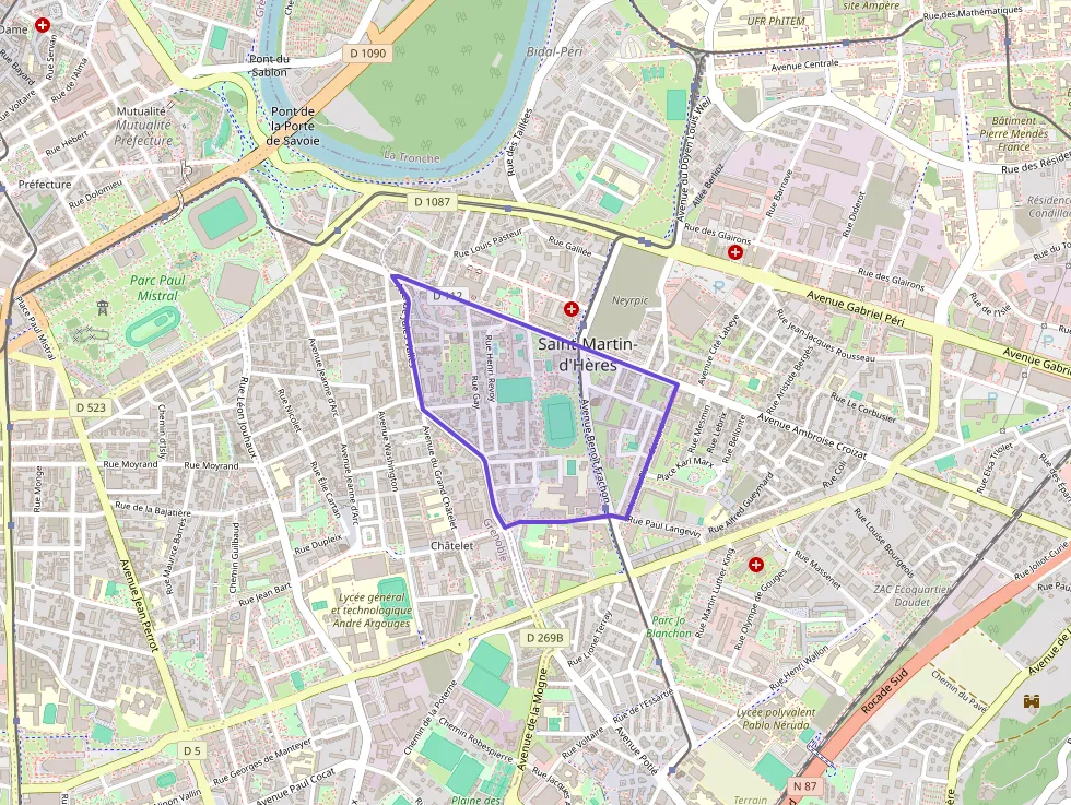 Appartement 69 m² trois pièces à vendre à Saint-Martin-d`Hères