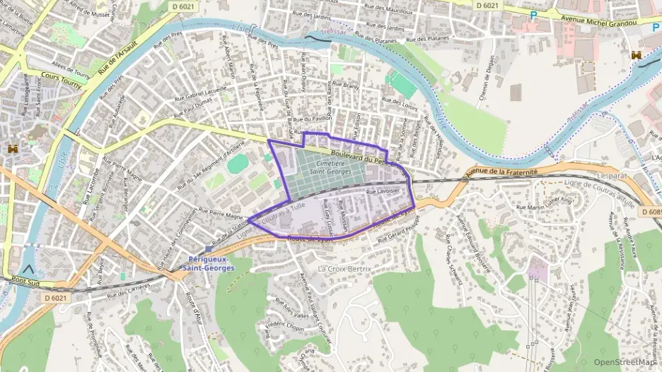 Appartement 70 m² quatre pièces à vendre à Périgueux Appartement 70 m² quatre pièces à vendre à Périgueux