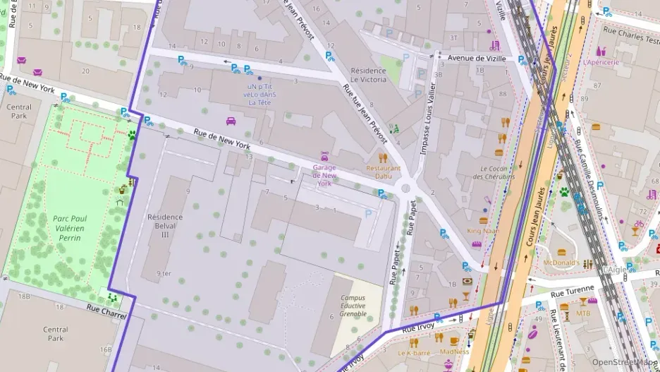 Appartement 76 m² trois pièces à vendre à Grenoble