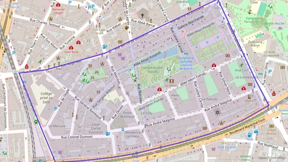 Appartement 60 m² deux pieces à vendre à Grenoble