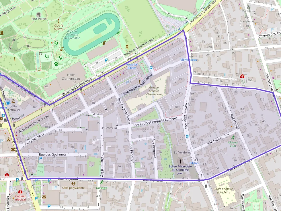 Appartement 70 m² quatre pièces à vendre à Grenoble Appartement 70 m² quatre pièces à vendre à Grenoble