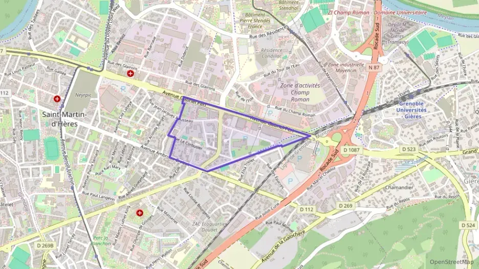 Appartement 63 m² trois pièces à vendre à Saint-Martin-d`Hères Appartement 63 m² trois pièces à vendre à Saint-Martin-d`Hères