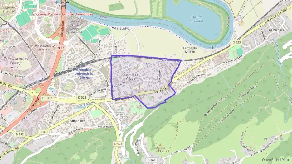 Appartement 60 m² trois pièces à vendre à Gières