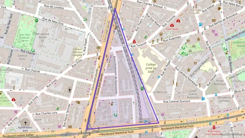 Appartement 38 m² deux pieces à vendre à Grenoble