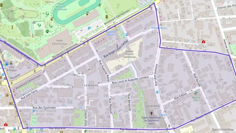 Appartement 70 m² quatre pièces à vendre à Grenoble Appartement 70 m² quatre pièces à vendre à Grenoble