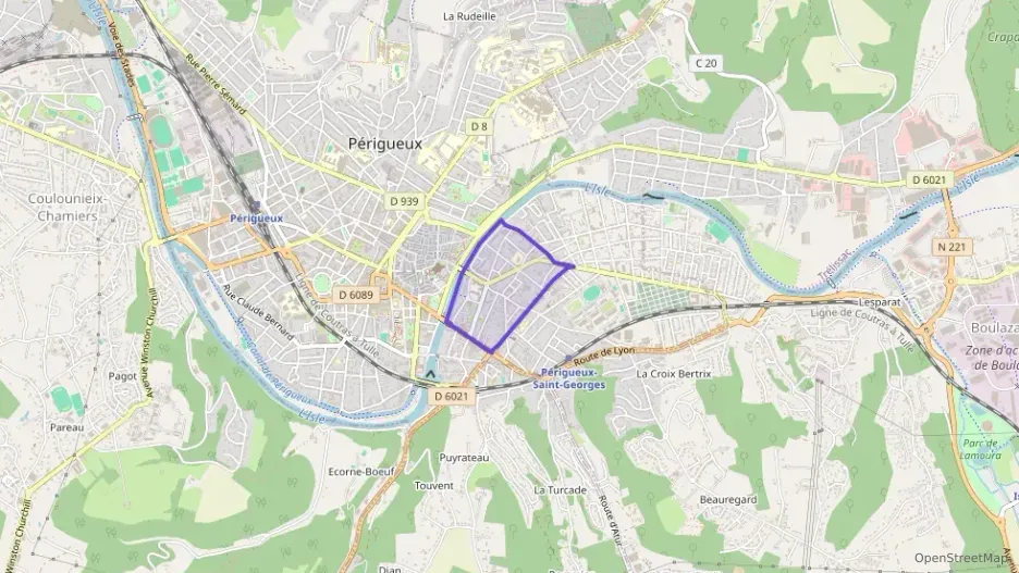Appartement 57 m² deux pieces à vendre à Périgueux Appartement 57 m² deux pieces à vendre à Périgueux