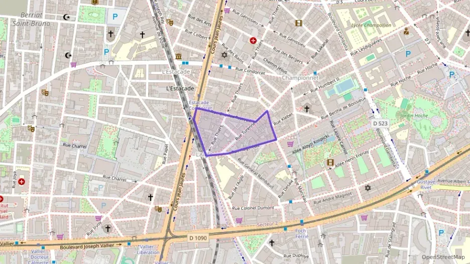 Appartement 50 m² deux pieces à vendre à Grenoble