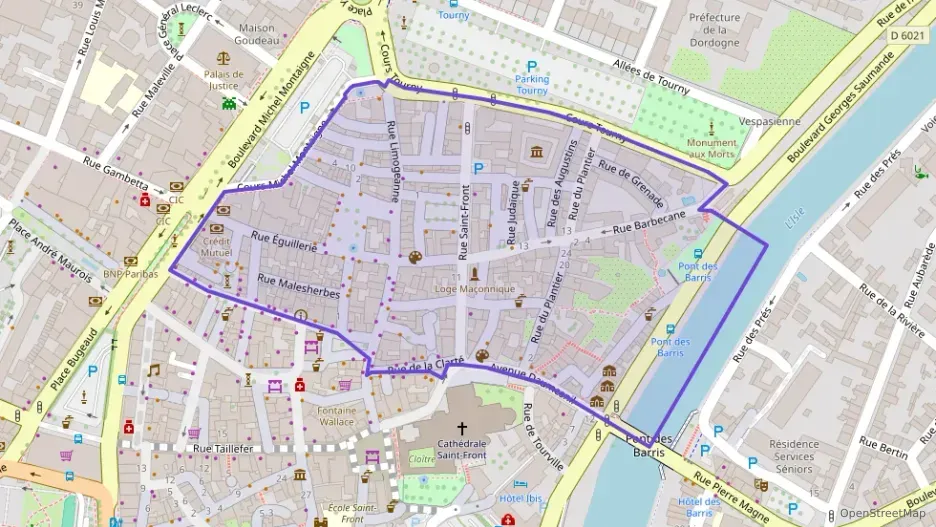 Appartement 72 m² trois pièces à vendre à Périgueux Appartement 72 m² trois pièces à vendre à Périgueux