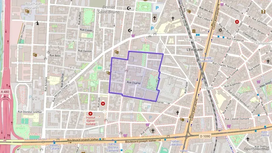 Appartement 42 m² deux pieces à vendre à Grenoble