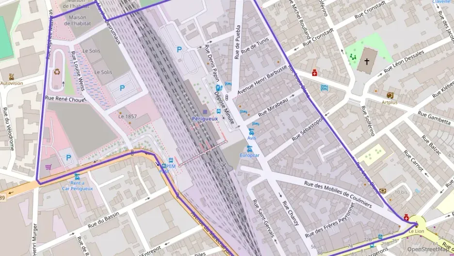 Appartement 42 m² deux pieces à vendre à Périgueux Appartement 42 m² deux pieces à vendre à Périgueux