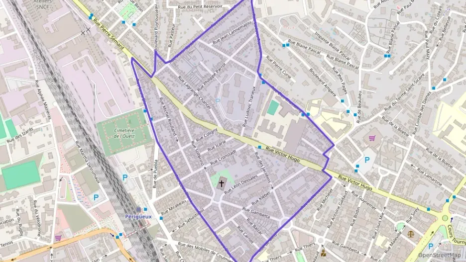 Appartement 42 m² deux pieces à vendre à Périgueux