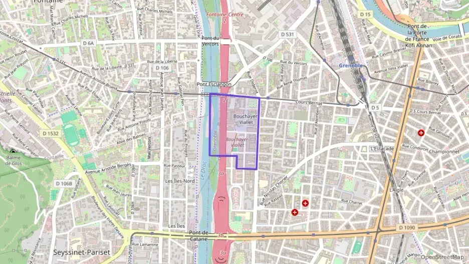 Appartement 62 m² trois pièces à vendre à Grenoble