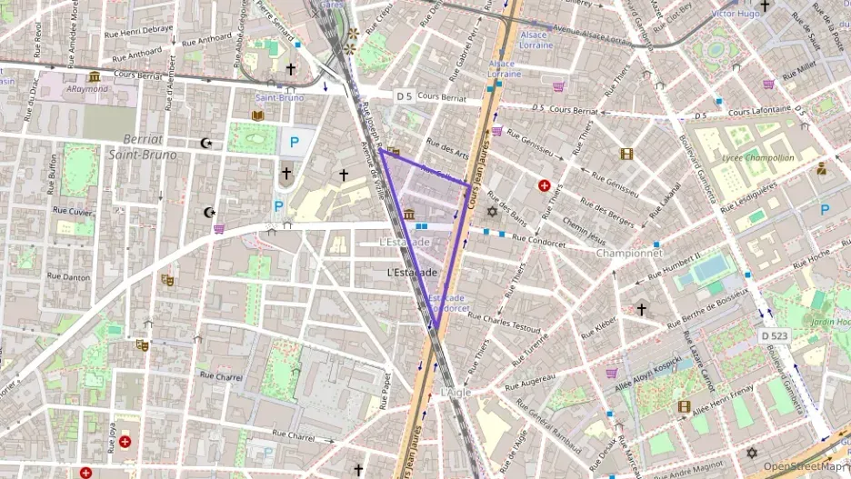 Appartement 30 m² une piece à vendre à Grenoble