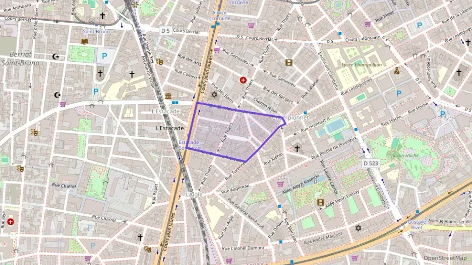 Appartement 61 m² deux pieces à vendre à Grenoble