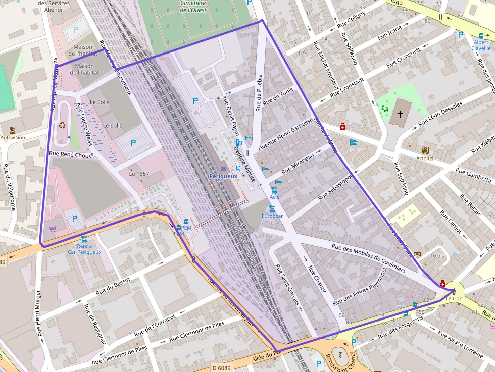 Appartement 75 m² quatre pièces à vendre à Périgueux