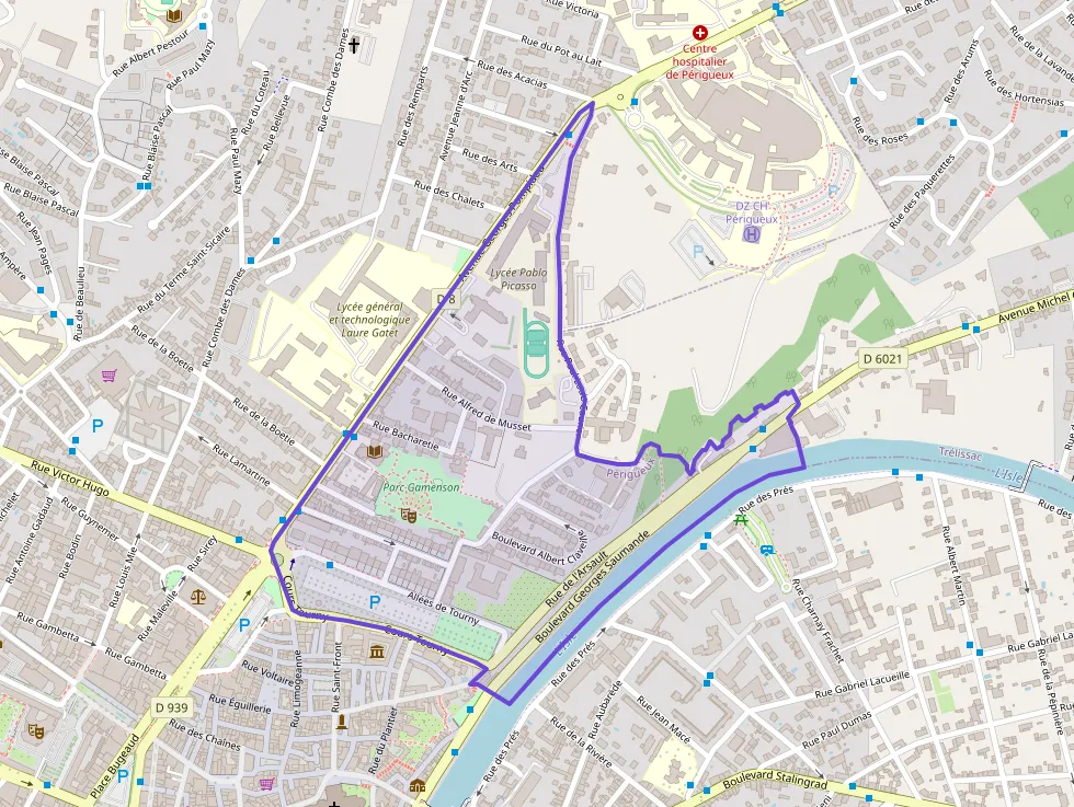 Appartement 80 m² trois pièces à vendre à Périgueux