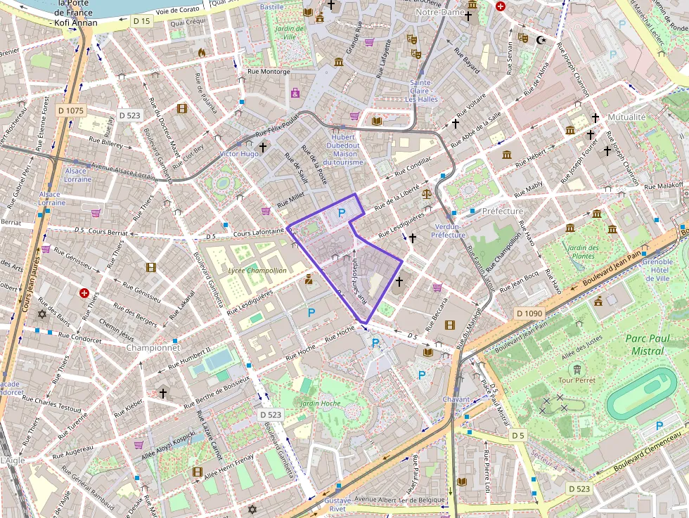 Appartement 42 m² une piece à vendre à Grenoble