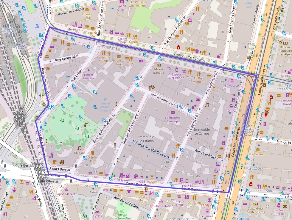 Appartement 61 m² trois pièces à vendre à Grenoble