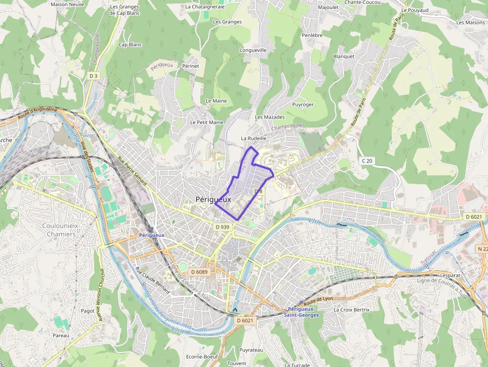 Appartement 46 m² deux pieces à vendre à Périgueux