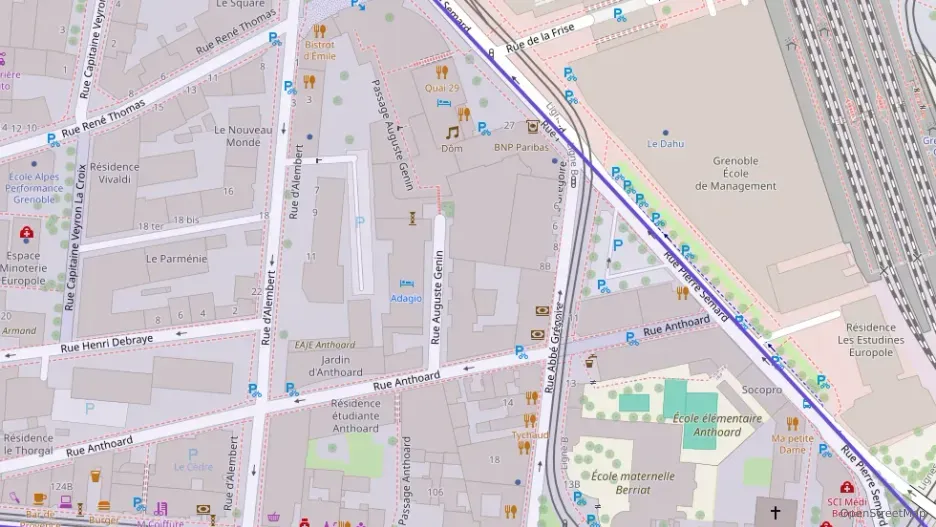 Appartement 60 m² deux pieces à vendre à Grenoble