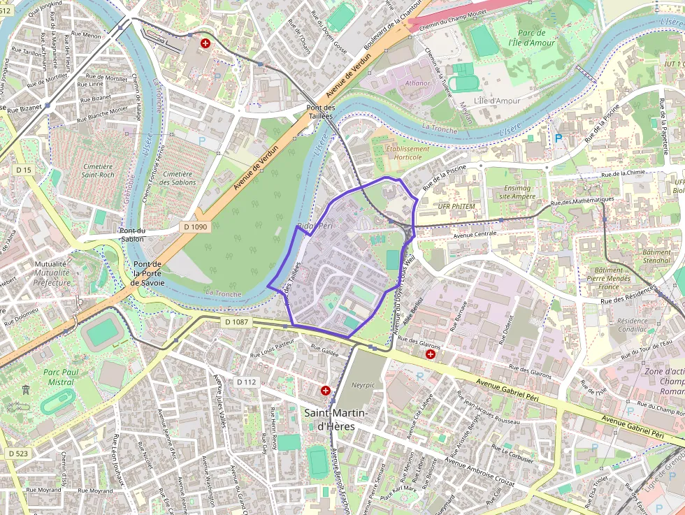 Appartement 57 m² quatre pièces à vendre à Saint-Martin-d`Hères