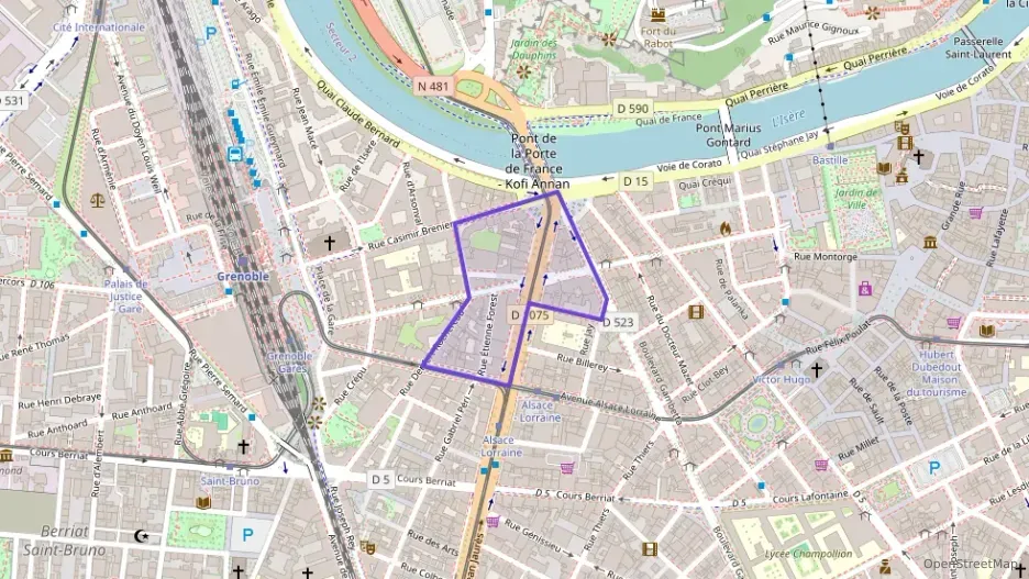 Appartement 90 m² quatre pièces à vendre à Grenoble