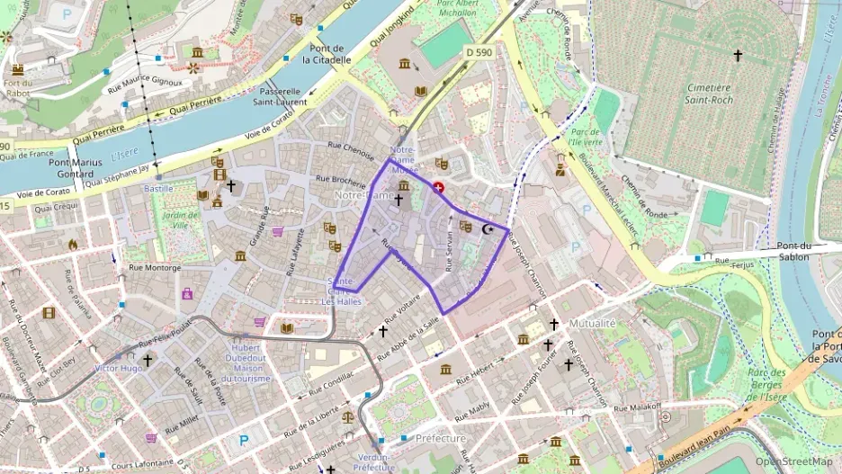 Appartement 58 m² deux pieces à vendre à Grenoble