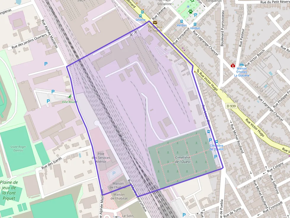 Appartement 45 m² deux pieces à vendre à Périgueux