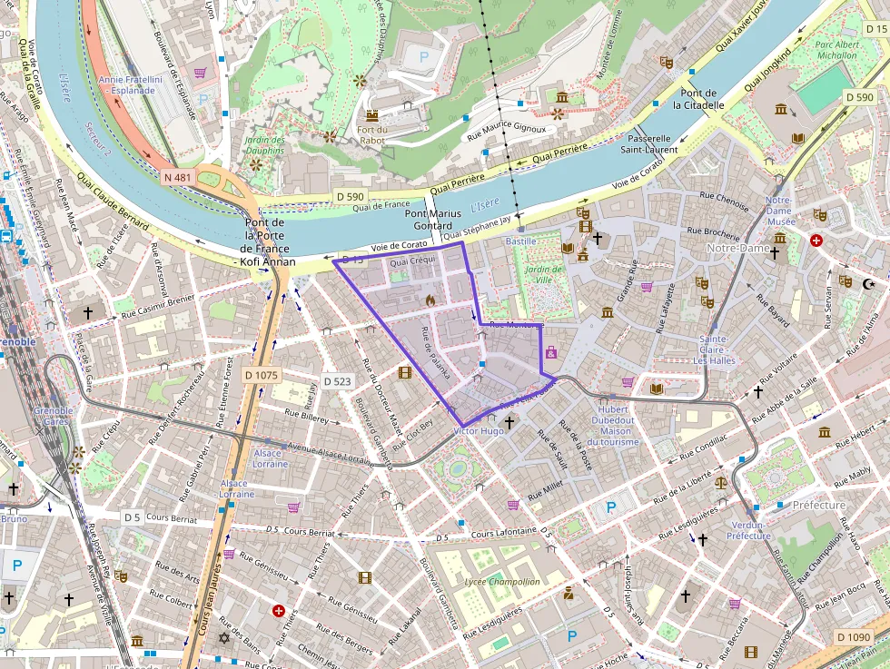 Appartement 60 m² deux pieces à vendre à Grenoble