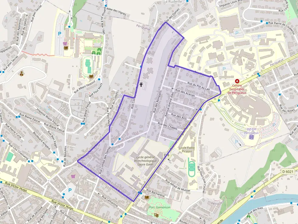 Appartement 66 m² quatre pièces à vendre à Périgueux