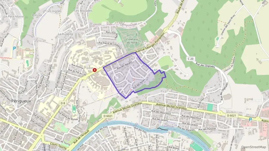 Appartement 66 m² trois pièces à vendre à Trélissac