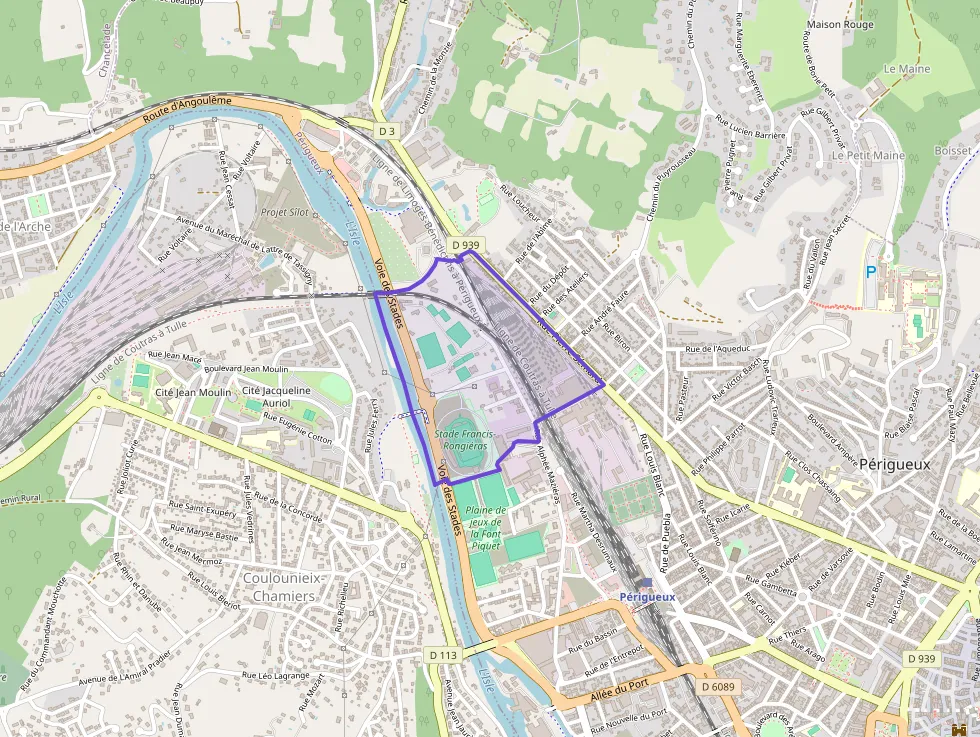 Appartement 36 m² une piece à vendre à Périgueux