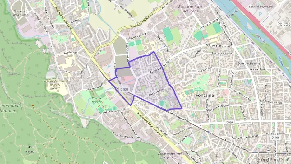 Appartement 92 m² quatre pièces à vendre à Fontaine