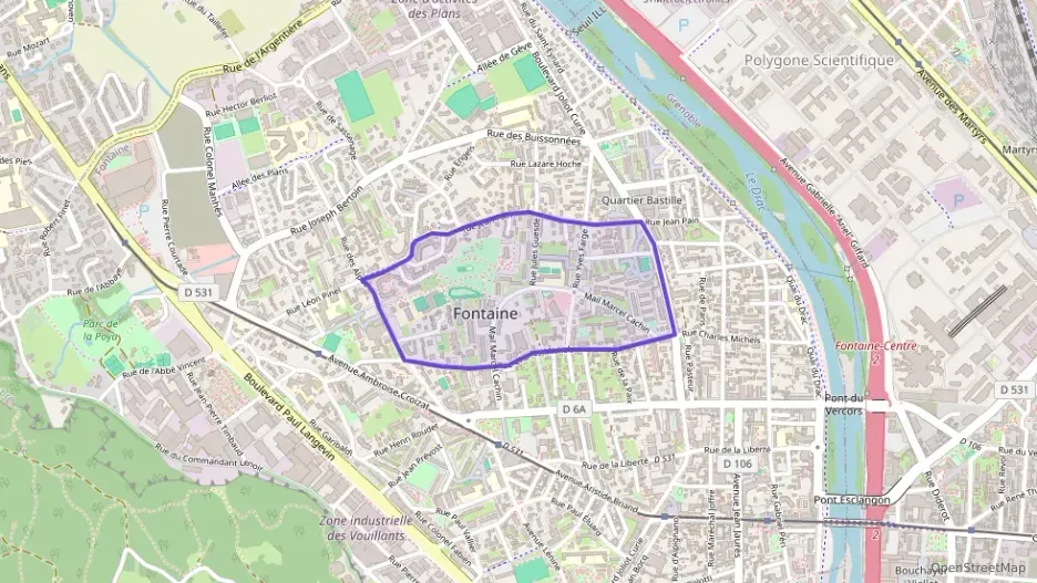 Appartement 68 m² trois pièces à vendre à Fontaine