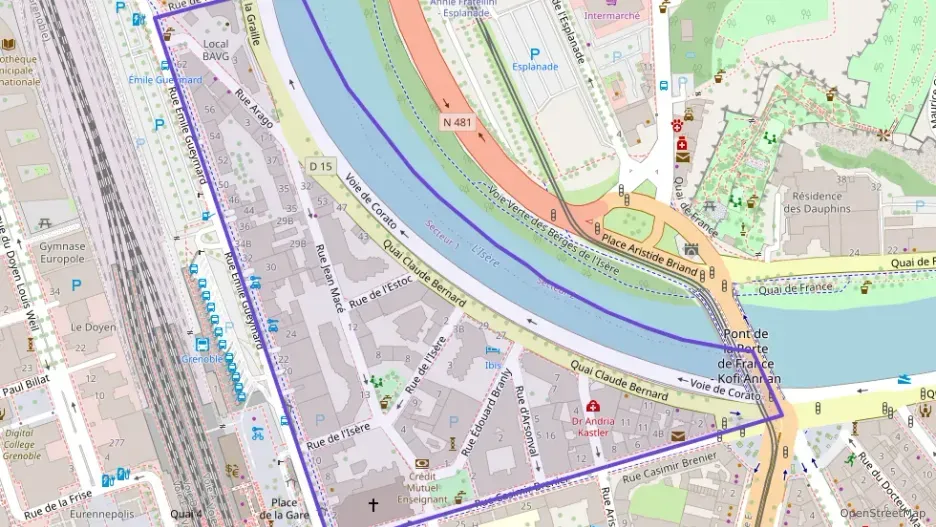 Appartement 72 m² trois pièces à vendre à Grenoble