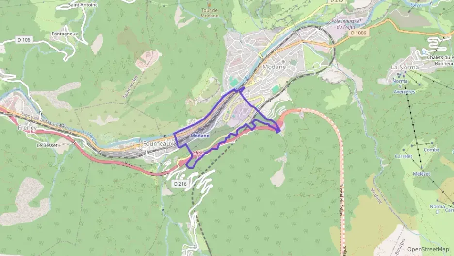 Appartement 53 m² deux pieces à vendre à Modane