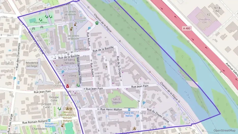 Appartement 57 m² quatre pièces à vendre à Fontaine