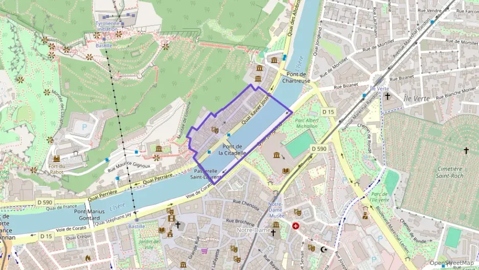 Appartement 40 m² une piece à vendre à Grenoble